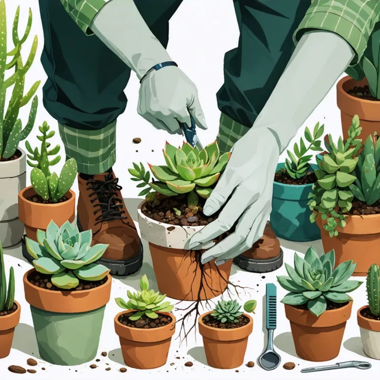 Разбираемся с как пересадить суккулент: от А до Я